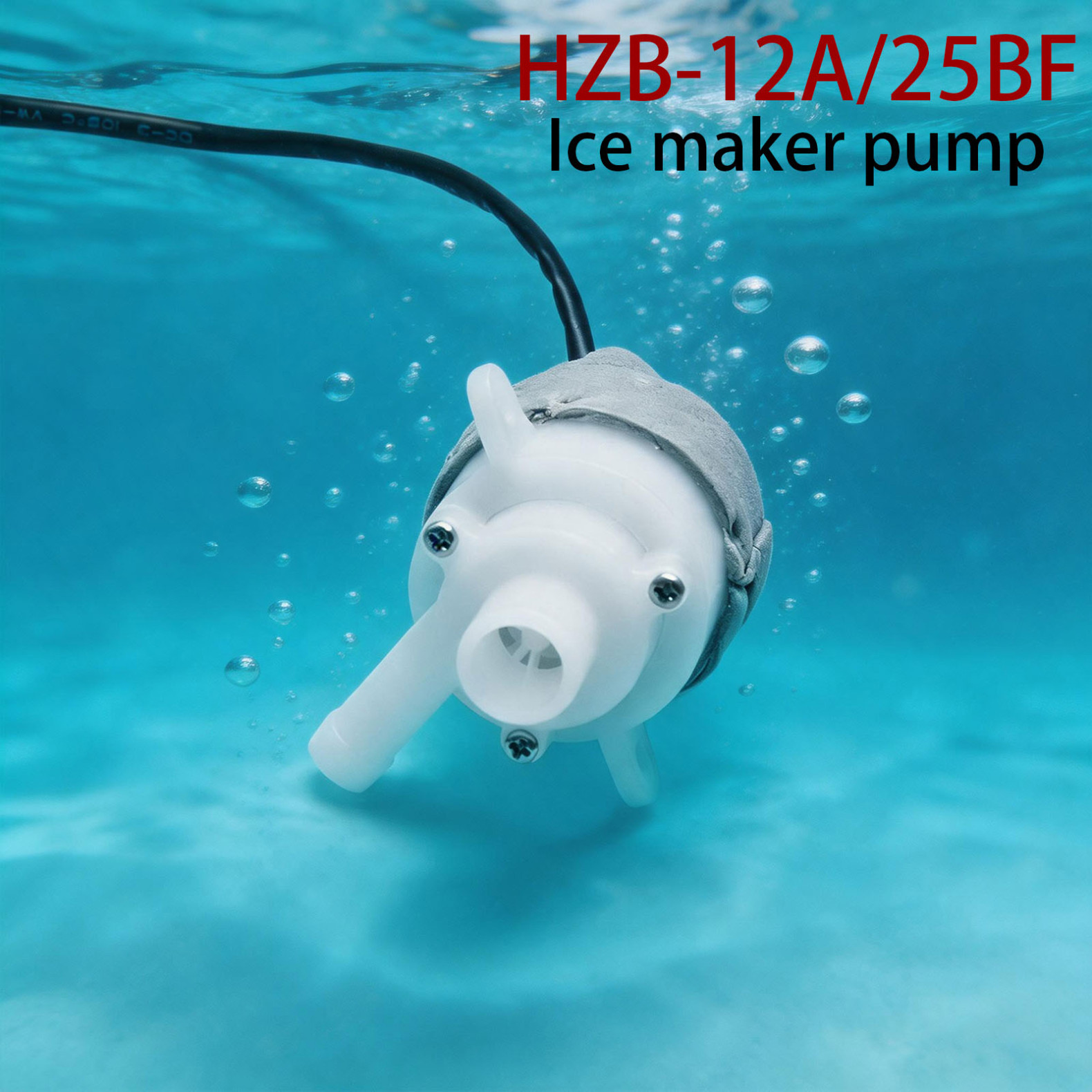 Small DC12V Pump for Household Ice Maker HZB Series Replacement Component