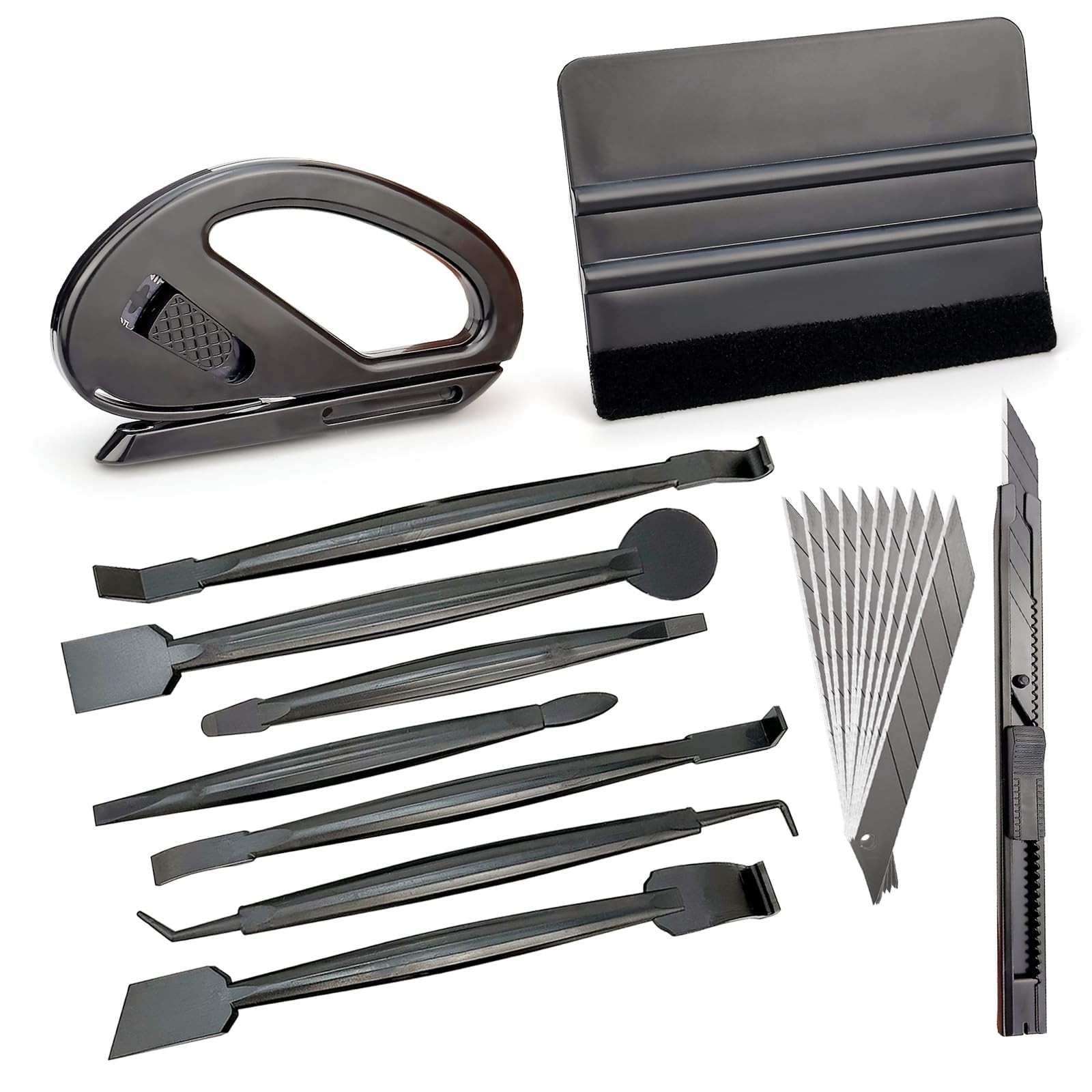 Kit de herramientas de vinilo para envolver automóviles Película para ventanas