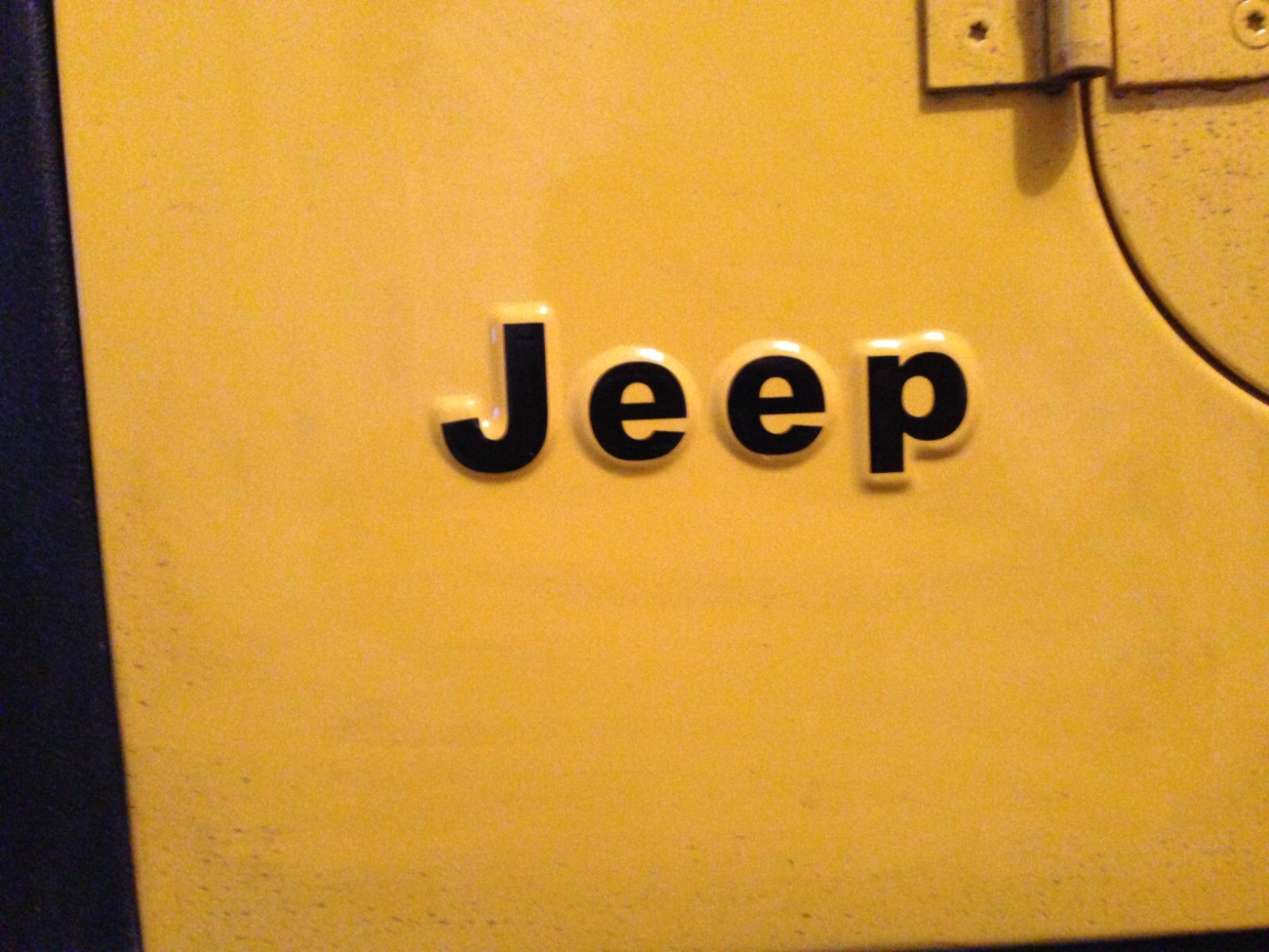 JEEP CJ  FENDER VINYL DECAL SET CHOOSE COLOR YJ WRANGLER SCRAMBLER CJ5 CJ7 CJ8 C
