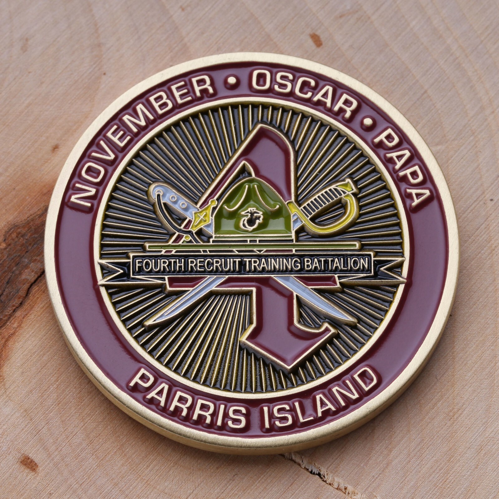 4th Recruit Training Battalion Challenge Coin