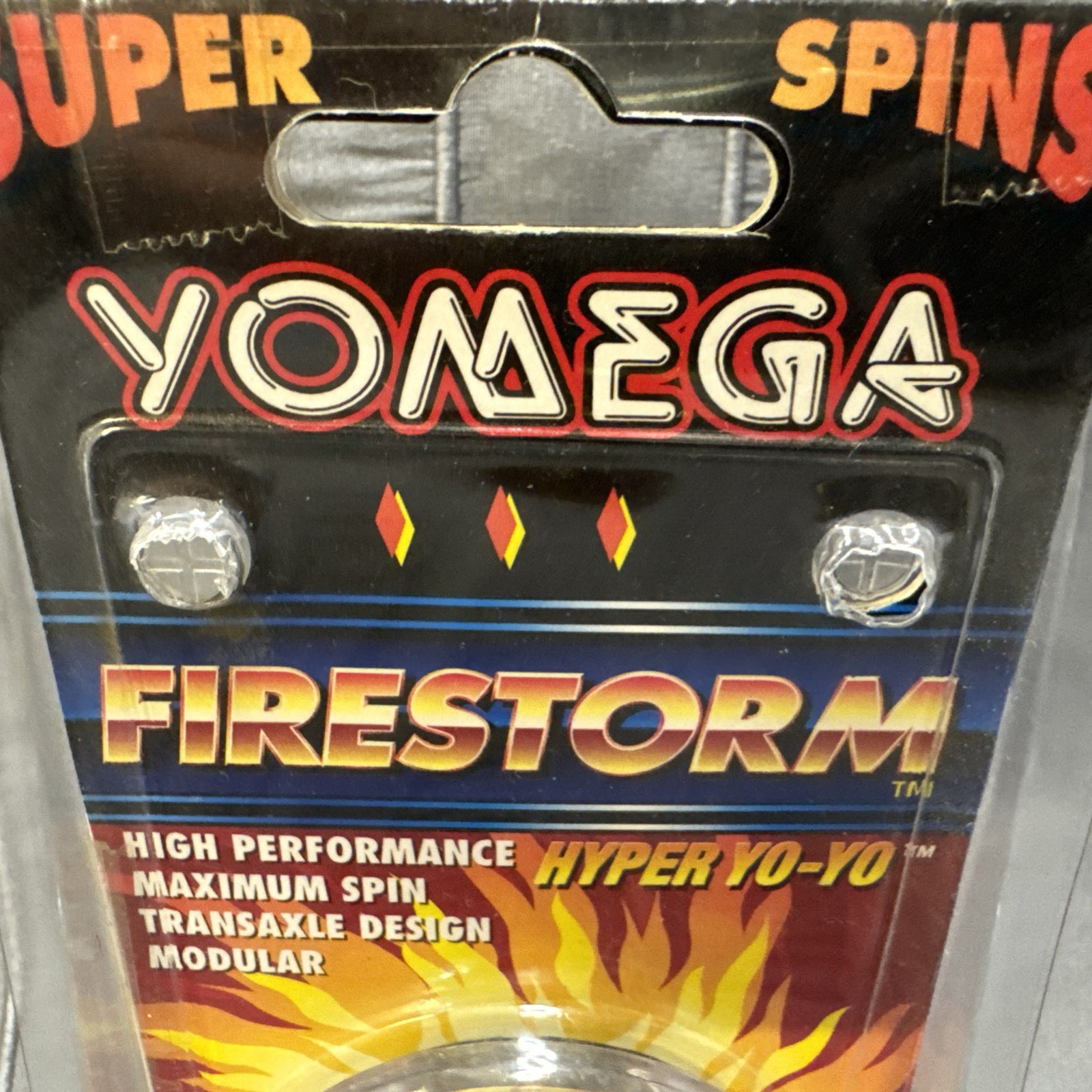 Yomega Firestorm Hyper Yo-Yo Dark Green Transaxle 1998 Vintage
