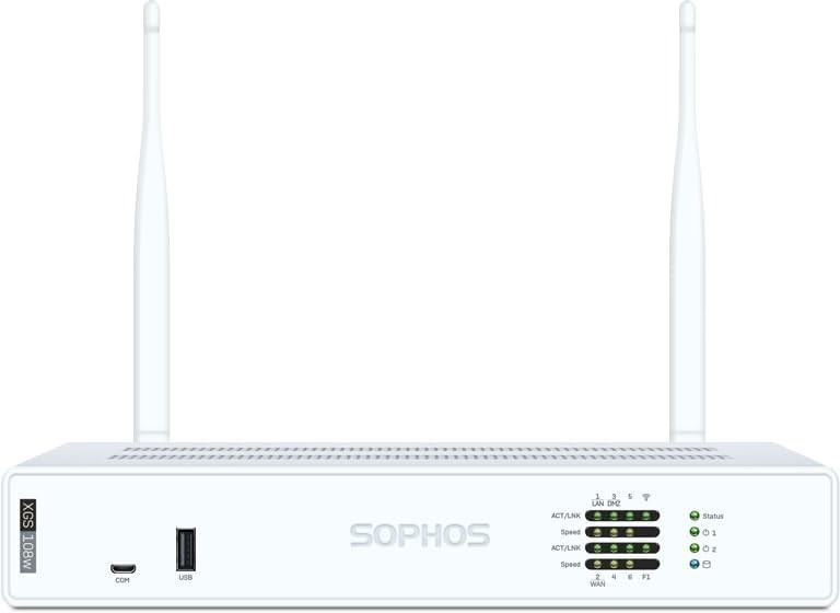 Sophos XGS 108W (Gen2) Wireless Security 3 YR Standard (XZ108Z36ZZPCUS) - New