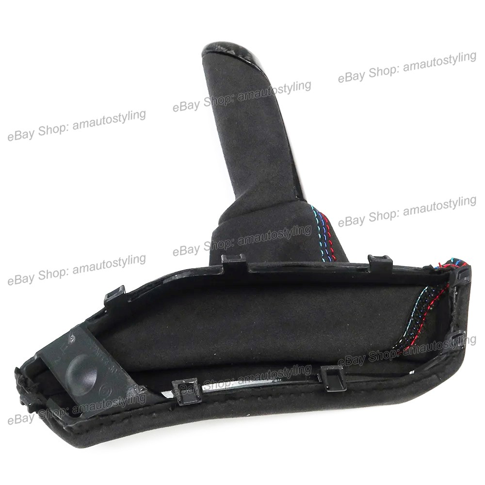 MP Carbon Fiber Handbrake w/ Alcantara Boot For BMW 1-Series M135i M140i F20/F21