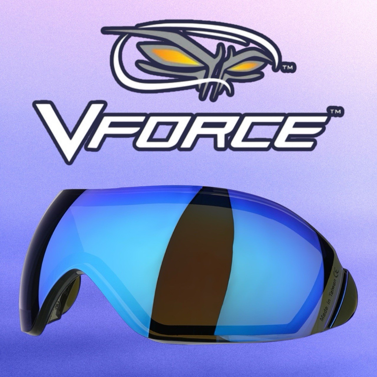 VFORCE Grill / Grill 2.0 HDR Dual Pane Anti-Fog Replacement Lens Sapphire