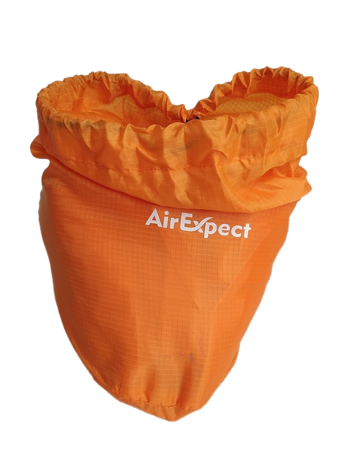 AirExpect Camping Sleeping Pad w Built-in Pump Orange Packable Mat