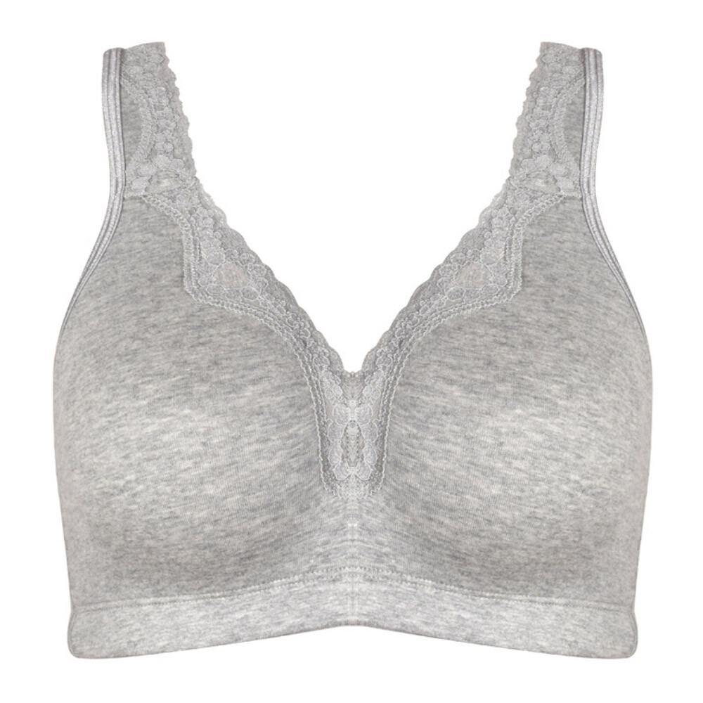Womens Plus Size Wireless Bra Support Comfort Full Coverage Unlined No Underwire