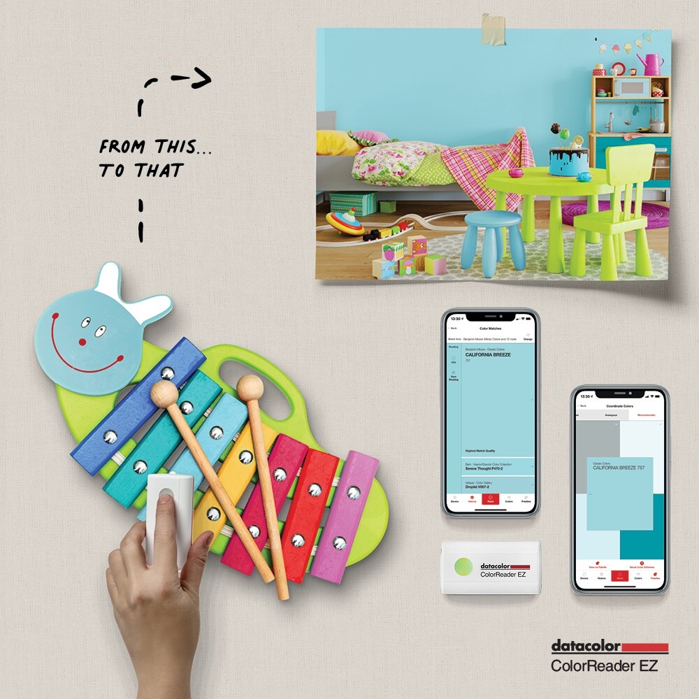 Datacolor ColorReader EZ CRM100 Easy-to-use color-matching tool