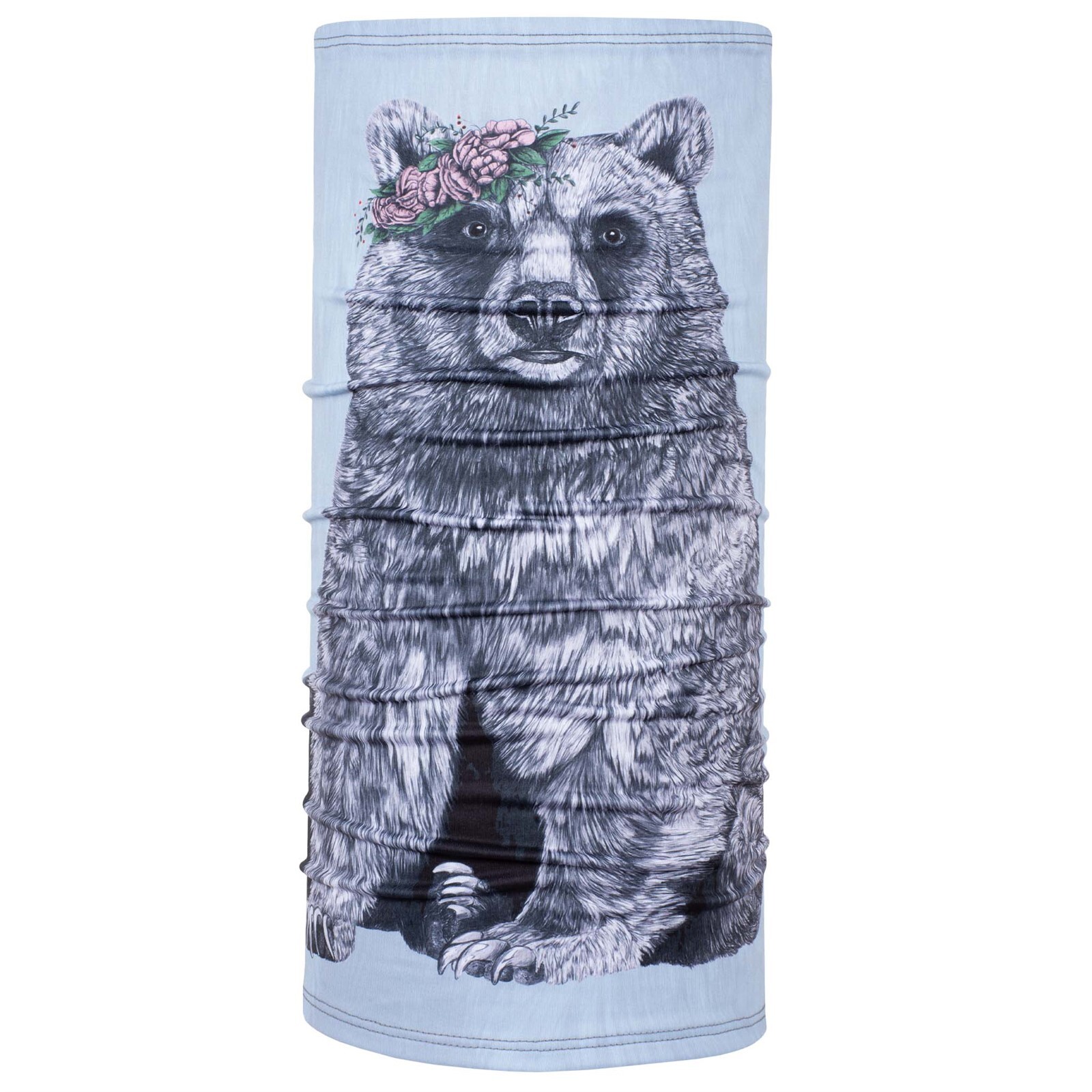 BlackStrap Adult Therma Tube Neck Warmer Midweight Facemask Happy Bear New