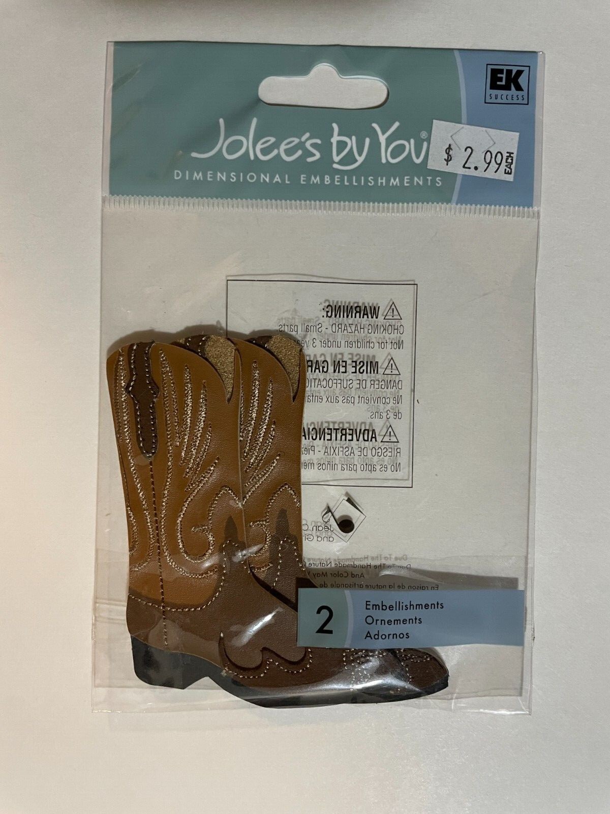 JOLEE'S WESTERN DIMENSIONAL EMBELLISHMENTS