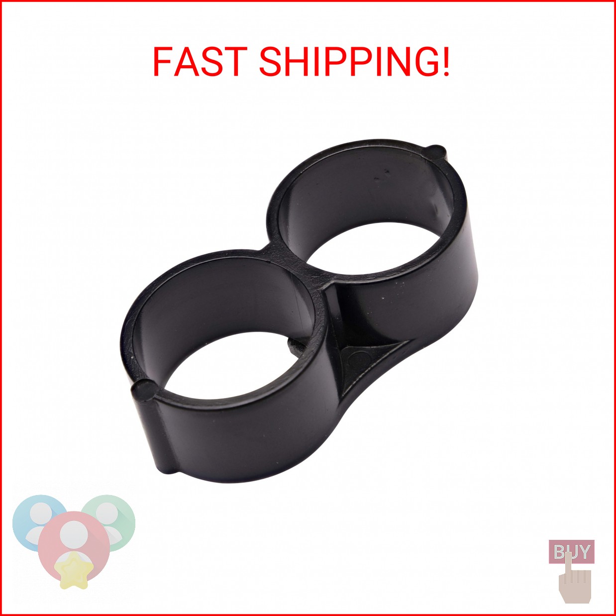 Raindrip 299005B Compression End Clamp Fitting, Fits 1/2-Inch - 5/8-Inch Tubing,