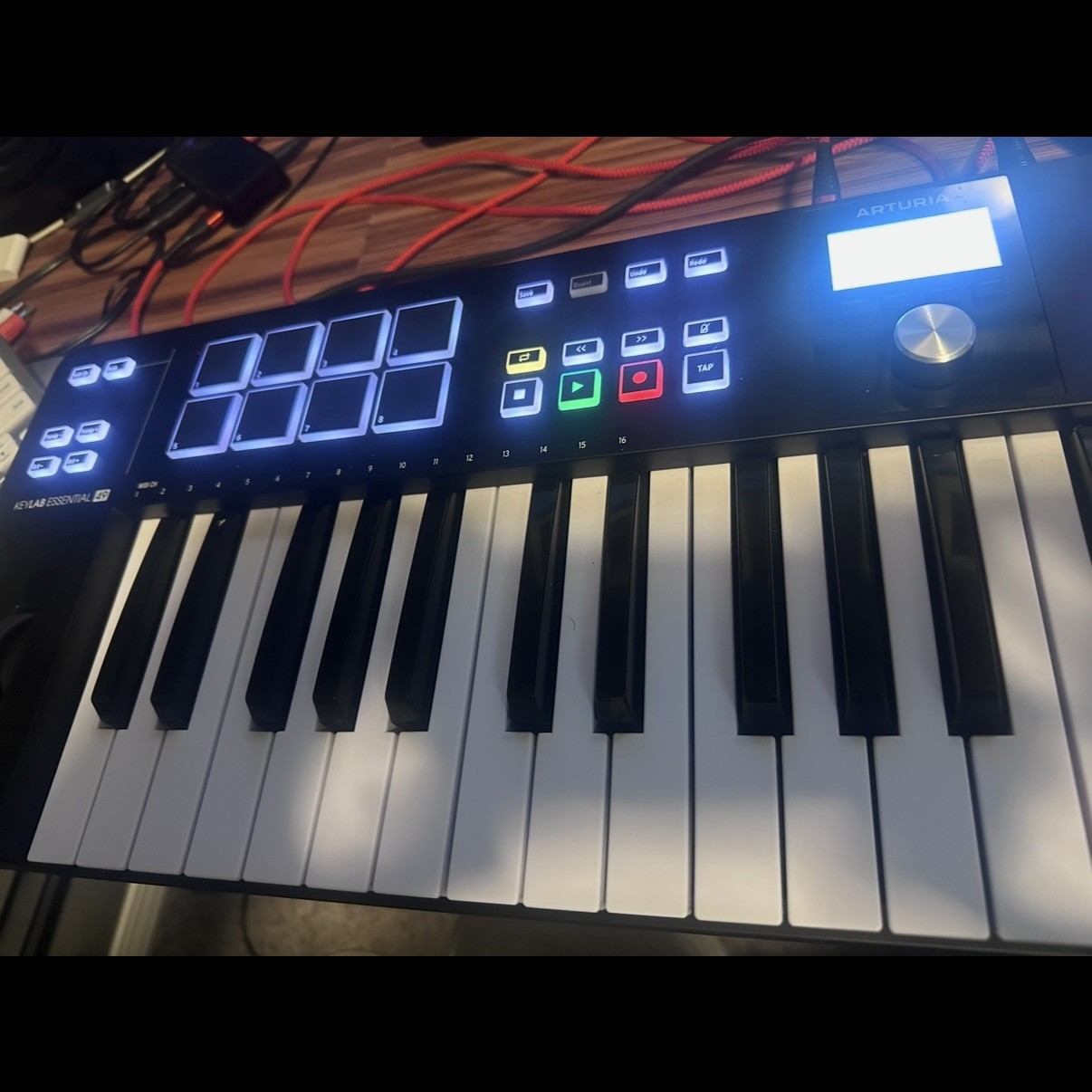 Arturia KeyLab Essential 49 mk3 MIDI Keyboard Controller Black