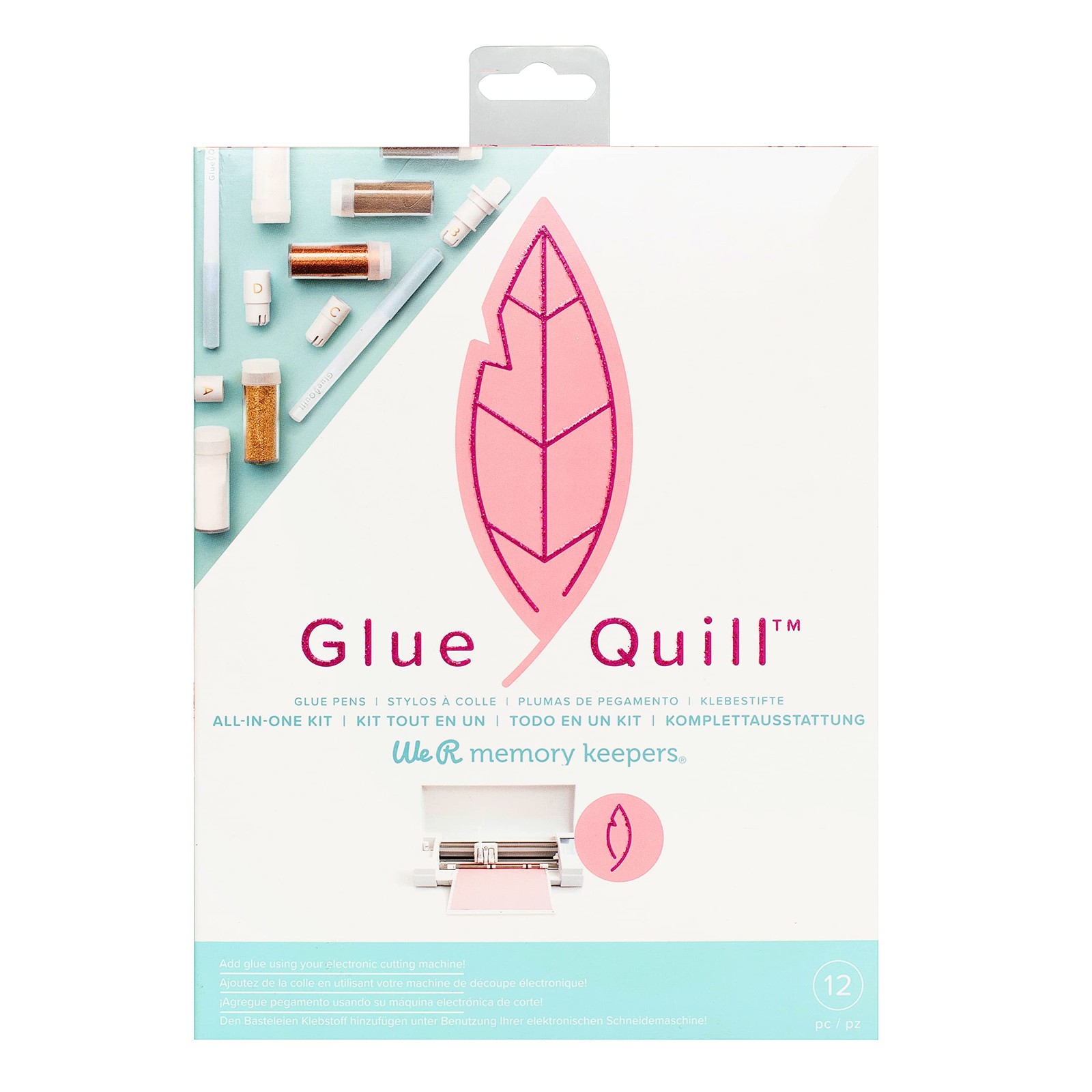 We R Memory Keepers Glue Quill Starter Kit Pen Adapters Silhouette Cricut Sizzix