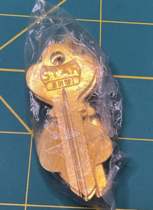 Star 5NW1  Key Blanks   Set of 6   Locksmith