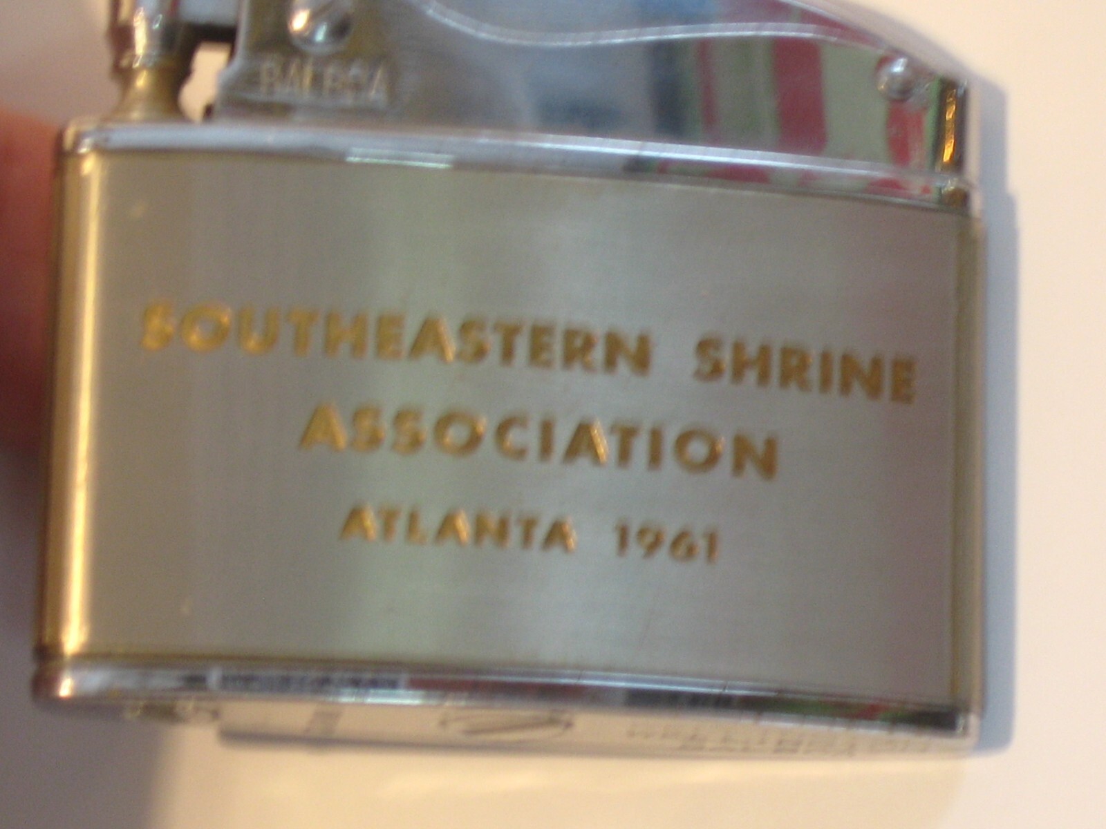 Southeastern Shrine Association Atlanta 1961 Flat Lighter