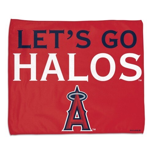 Anaheim Angels Rally Towel 15x18 MLB Sports Fan Baseball Team Hand Halos Red Rag