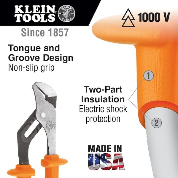 Klein Tools 33527 General Purpose 1000V Insulated Tool Kit 22-Piece