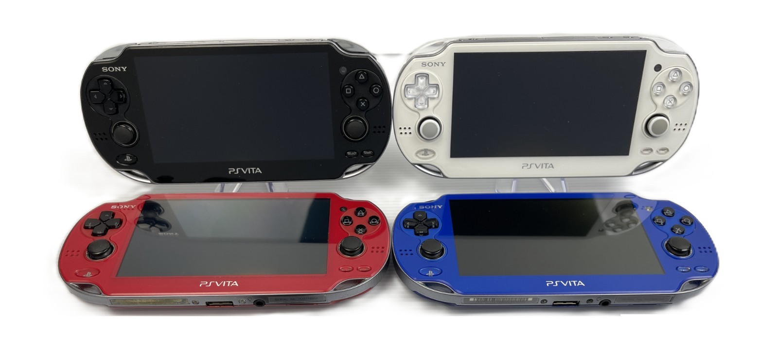 SONY PS VITA PCH-1000 Console Tested Cleaned PlayStation Black White Blue