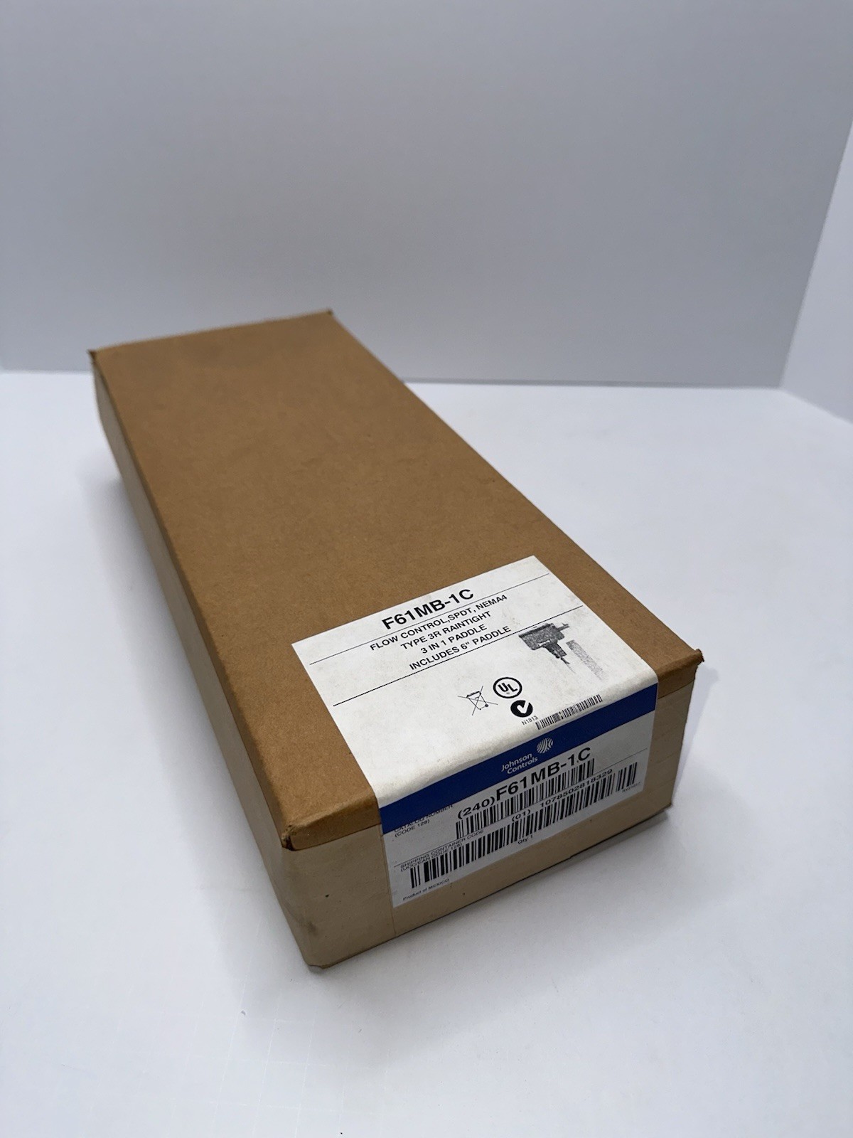 Johnson Controls F61MB-1C Flow Switch SPDT NEMA4 3-in-1 Paddle