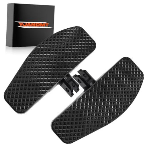 8'' Mini Front Driver Footpegs Floorboards for Harley Driver Black Floorboards