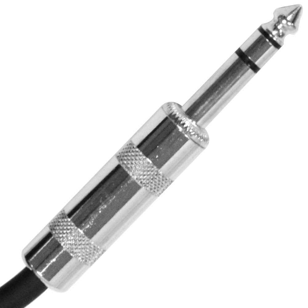 Blue 3ft XLR Male to TRS Patch Cable