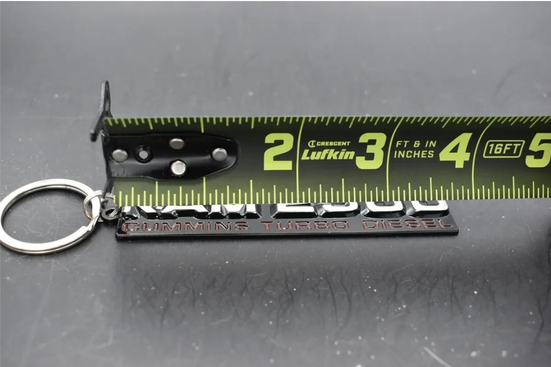 Dodge Ram 2500 Cummins diesel emblem keychain, 31