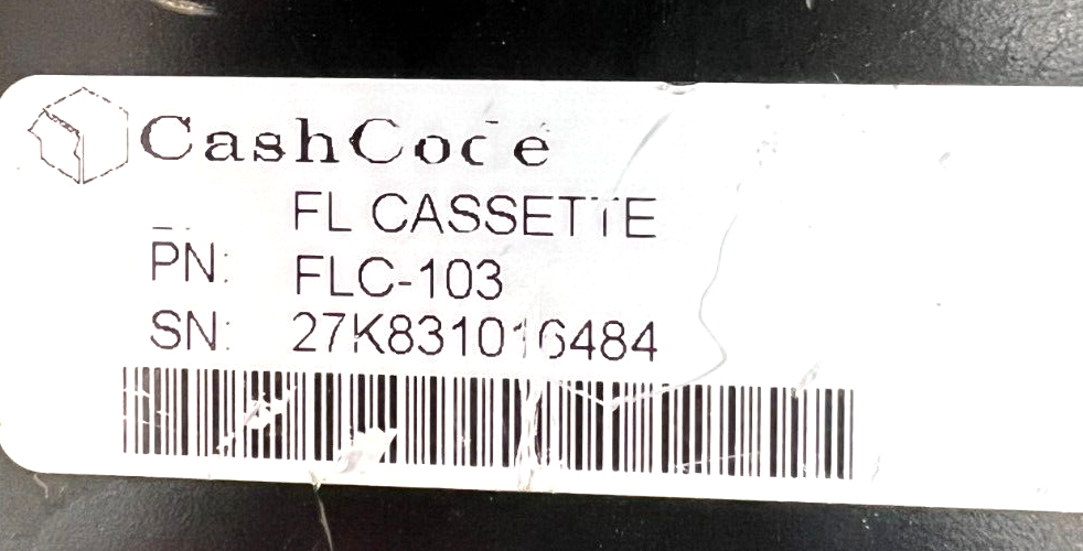 CASH CODE FRONT LOAD BILL VALIDATOR FL-0385US2735