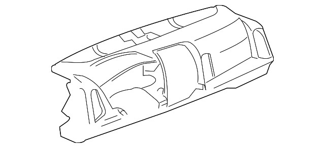 Genuine GM Upper Cover 25746873
