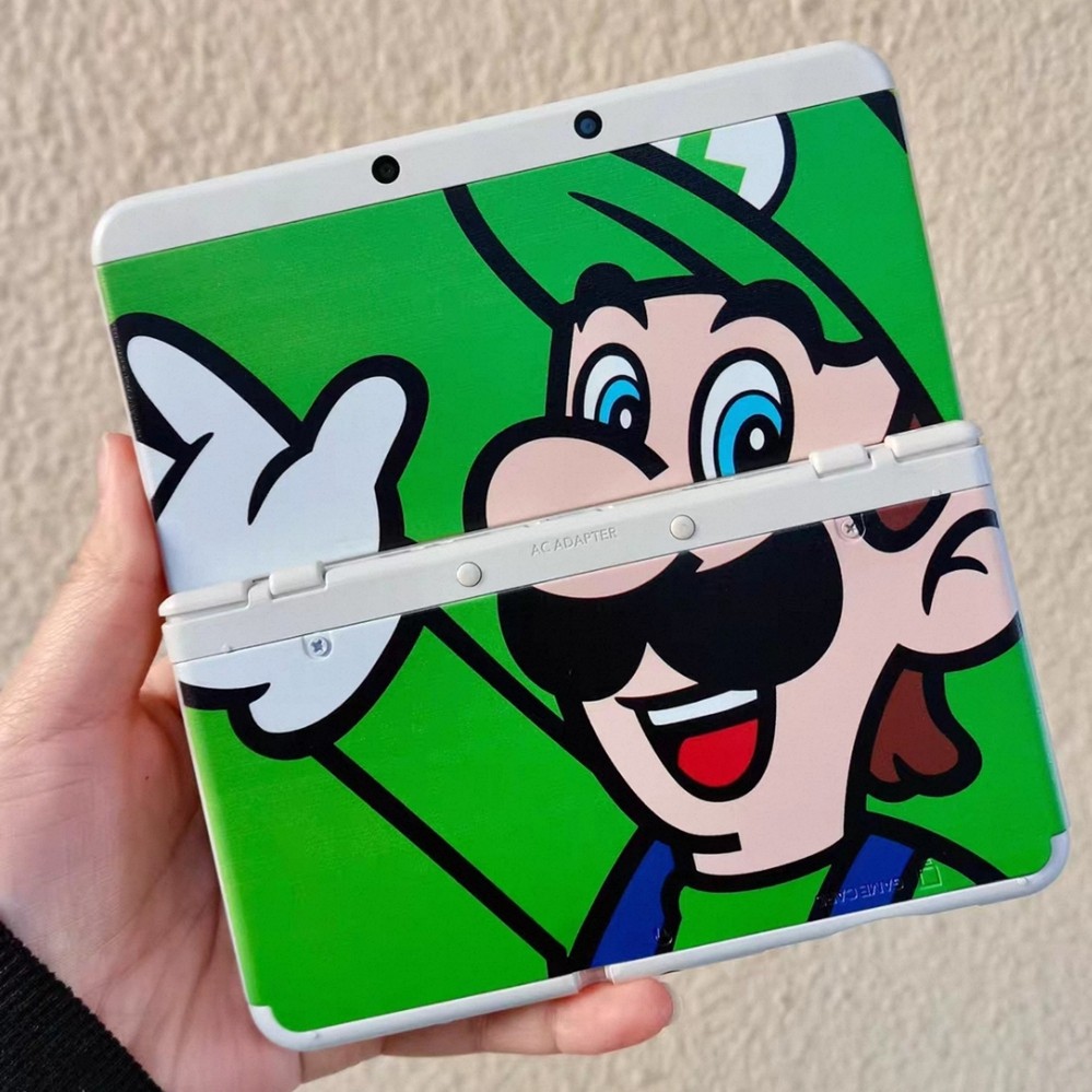 Kisekae Plate No.002 Luigi-Themed Shell for Nintendo series console parts Cover