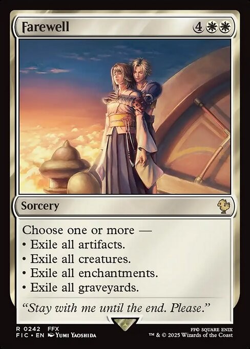 Farewell 242 R Normal FIC MTG NM