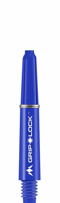Mission Griplock Darts Shafts Blue Shorts 34mm