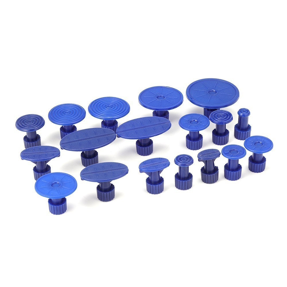 T-Bar Paintless Slide Hammer Dent Puller Repair Tool Removal Pulling Tabs Kit US
