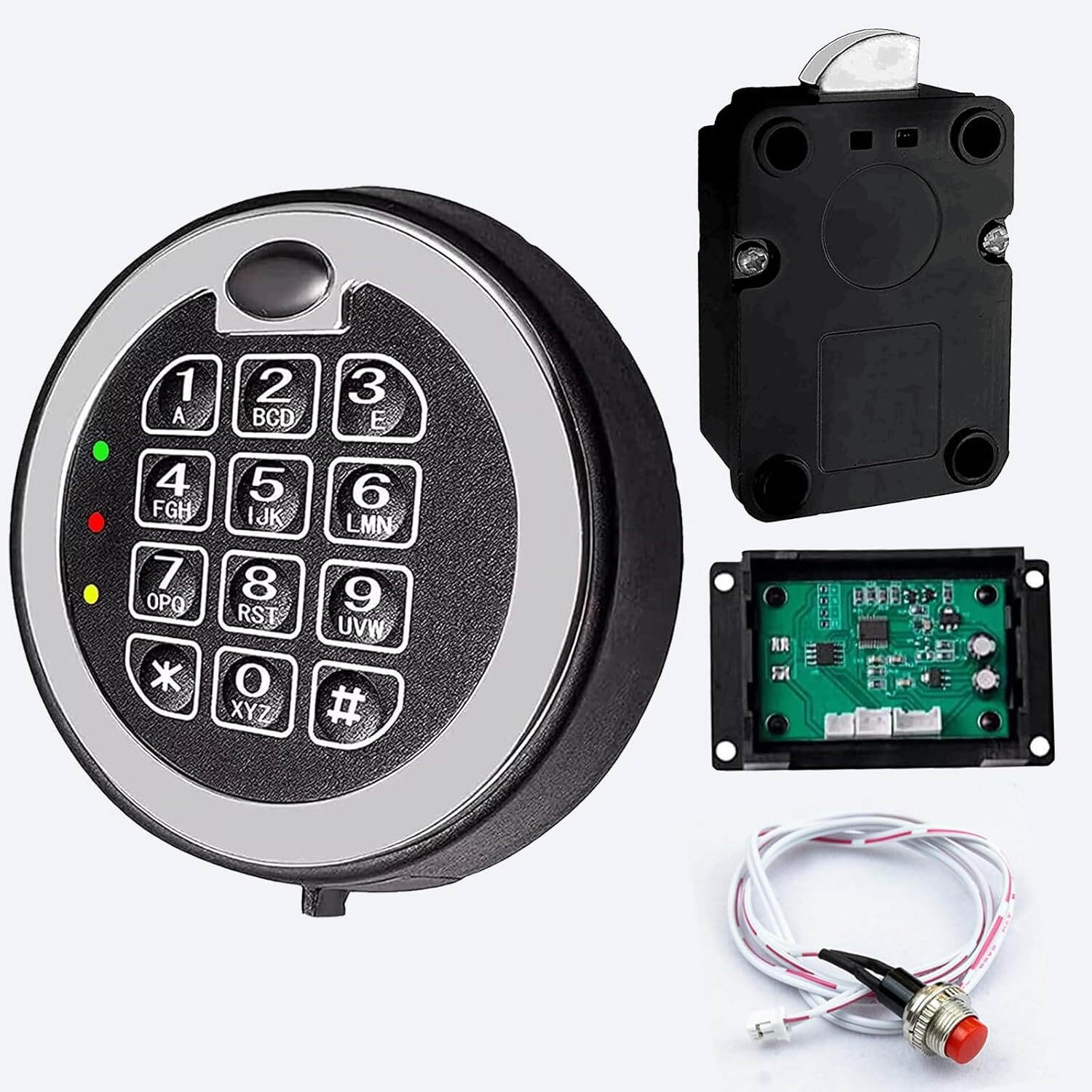 Fireproof Gun Safe Lock Replacement Swing Bolt Lock Electronic Digital Keypad