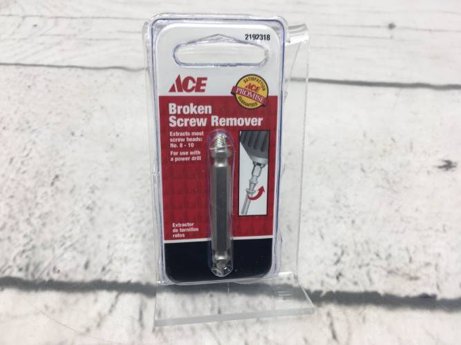 ACE Broken Screw Remover Extractor #6-10 Drill Tool Single Piece