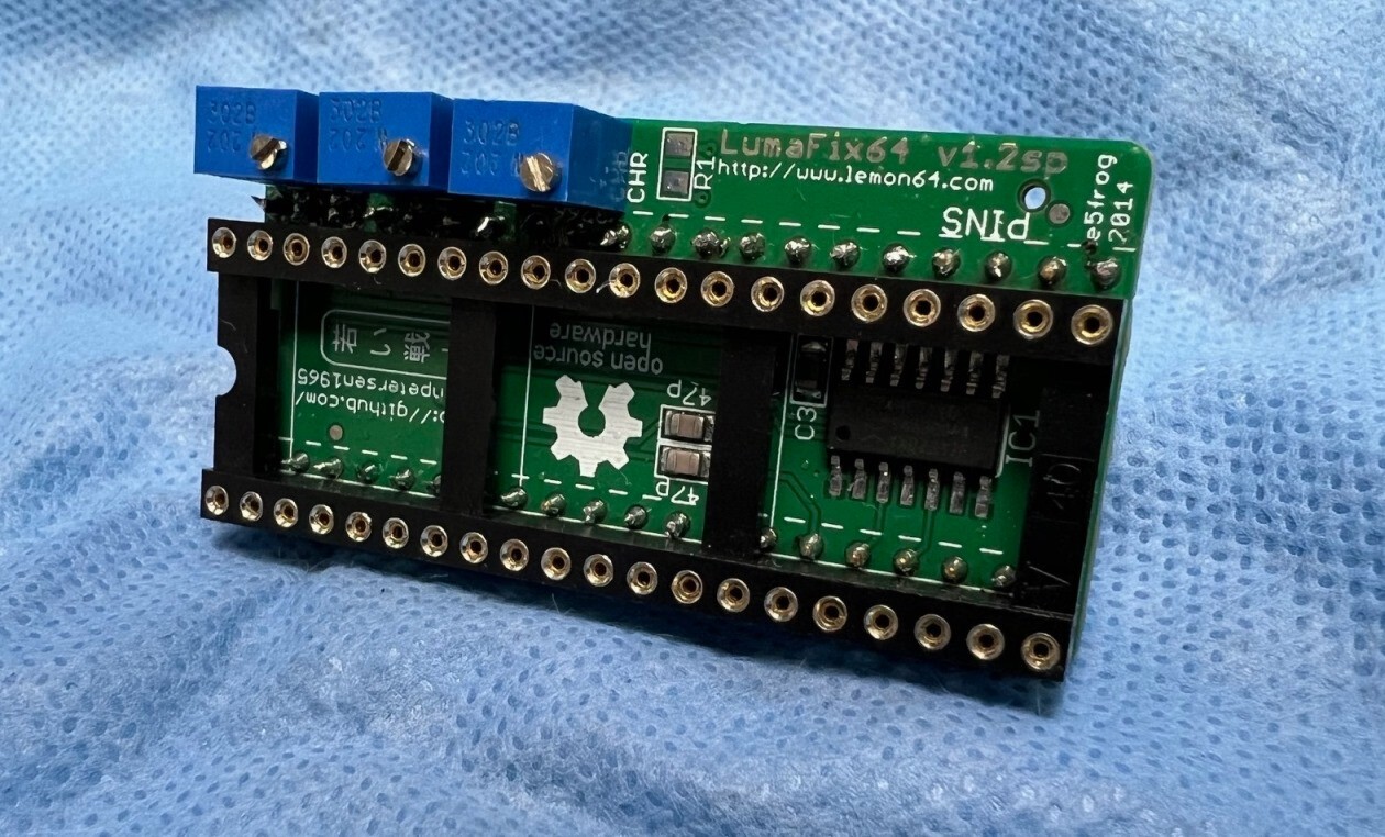 LumaFix64 - Commodore 64 C64 - Assembled Version