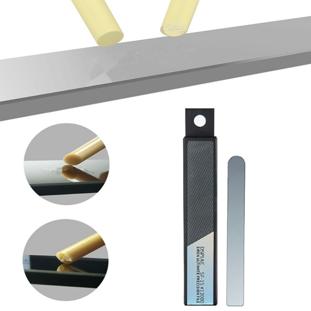 SF-15 Handmade Precision Glass File Knife Model Grinding Polishing Tool js