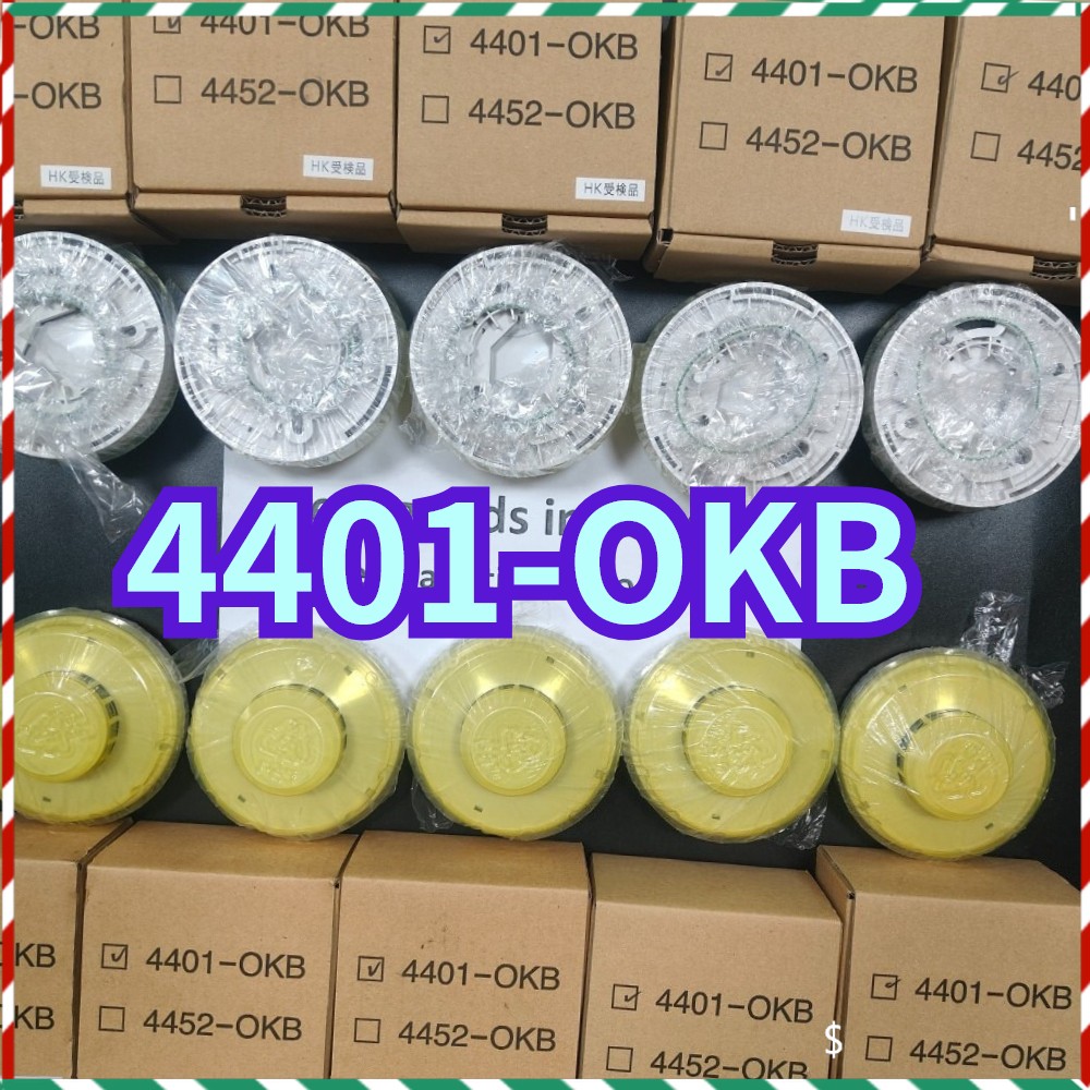 Lot of 10 OKI 4401-OKB Analog Photoelectric Smoke Detectors