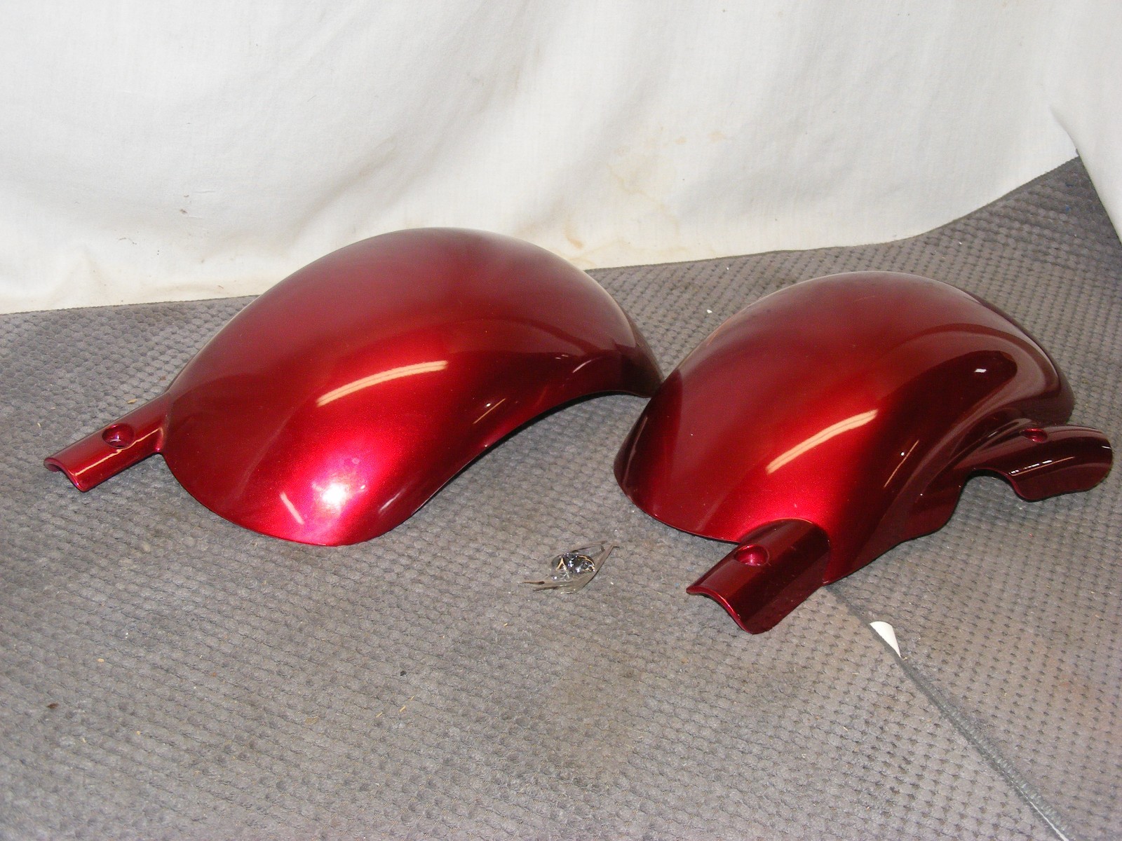 MERITS VISION SUPER P326A-ARMUB MOBILITY CHAIR WHEEL/TIRE COVER SHROUD**RED