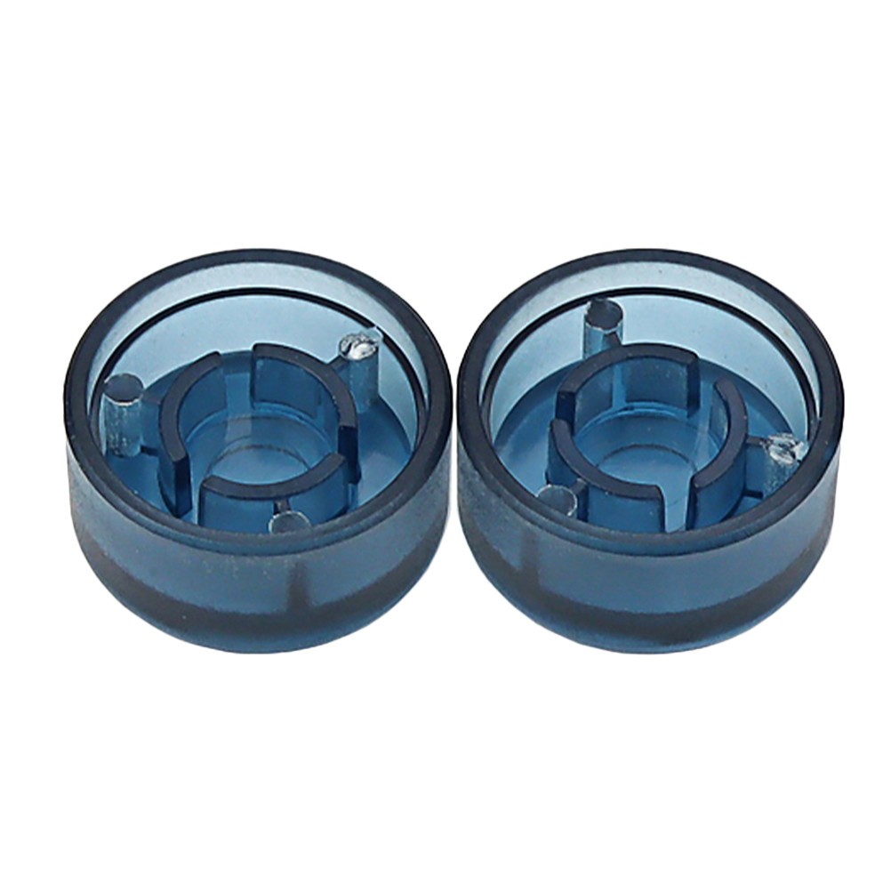 2 Pcs Plastic Effect Pedal Protection Cap Toppers Guitar Effects