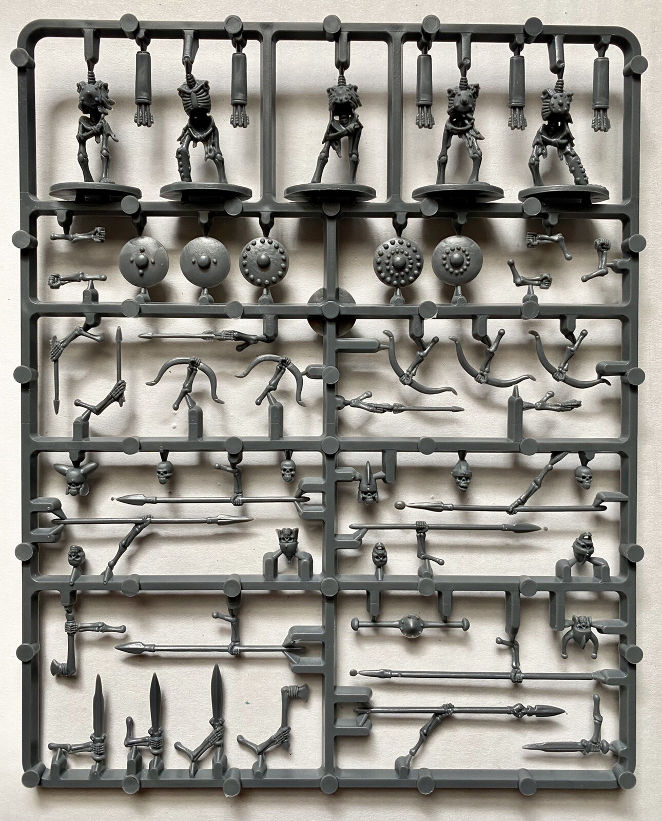 Oathmark Skeleton Infantry 28mm New • 1 Sprue • 5 Minis • Osprey Northstar