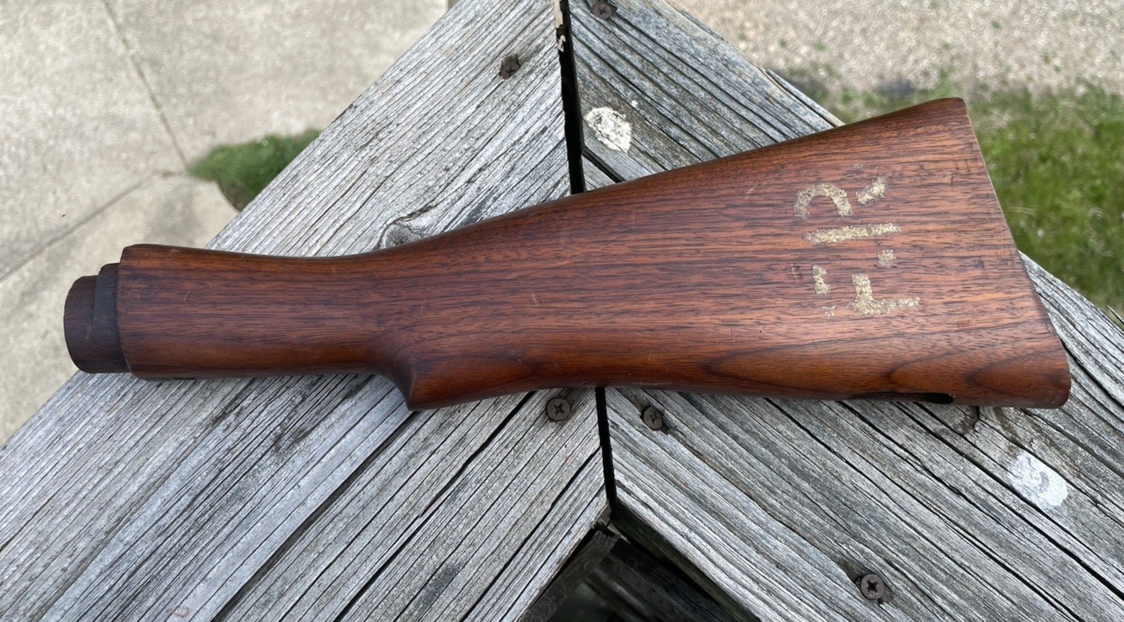 British Lee-Enfield No.4 SMLE Buttstock (Butt Stock) Milsurp Vintage #4 Gun Part