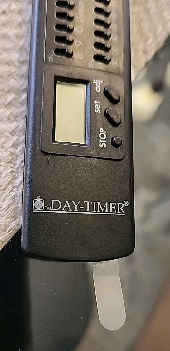 DAY-TIMER ~ Polder Brand Black 3 in 1 ~ Clock, Timer and Stopwatch ~ New