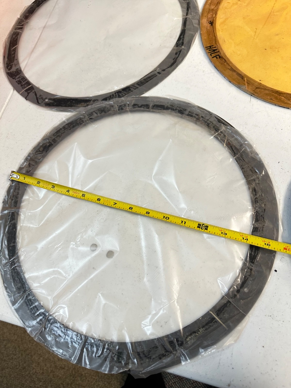 Gel frames for film or stage lights, a variety of sizes