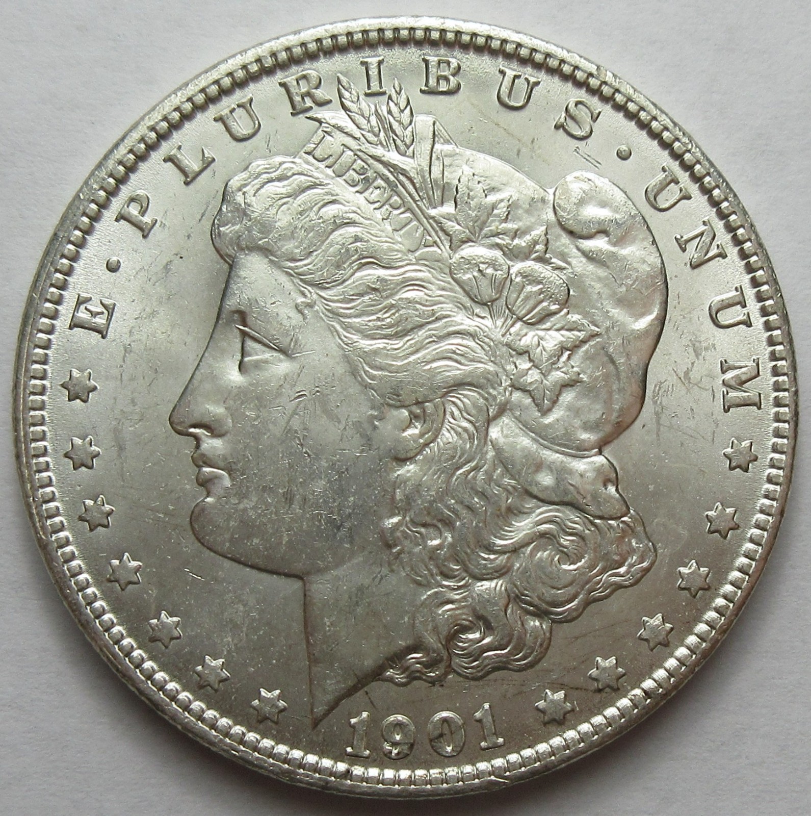 1901-O Silver Morgan Dollar -UNC- (#428a)