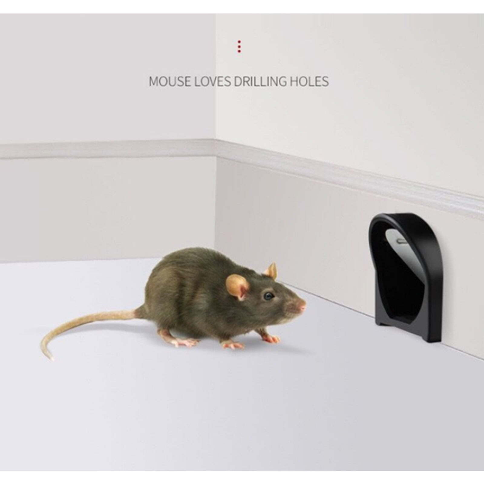 Smart Humane Mouse Trap - Live Catch & Release, Safe Around Kids/Indoor Use