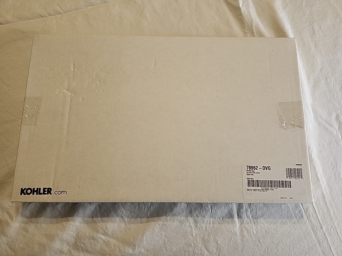 Kohler - White Grated Multipurpose Sink Rack 0.94x15.88x10 Kitchen Accessory