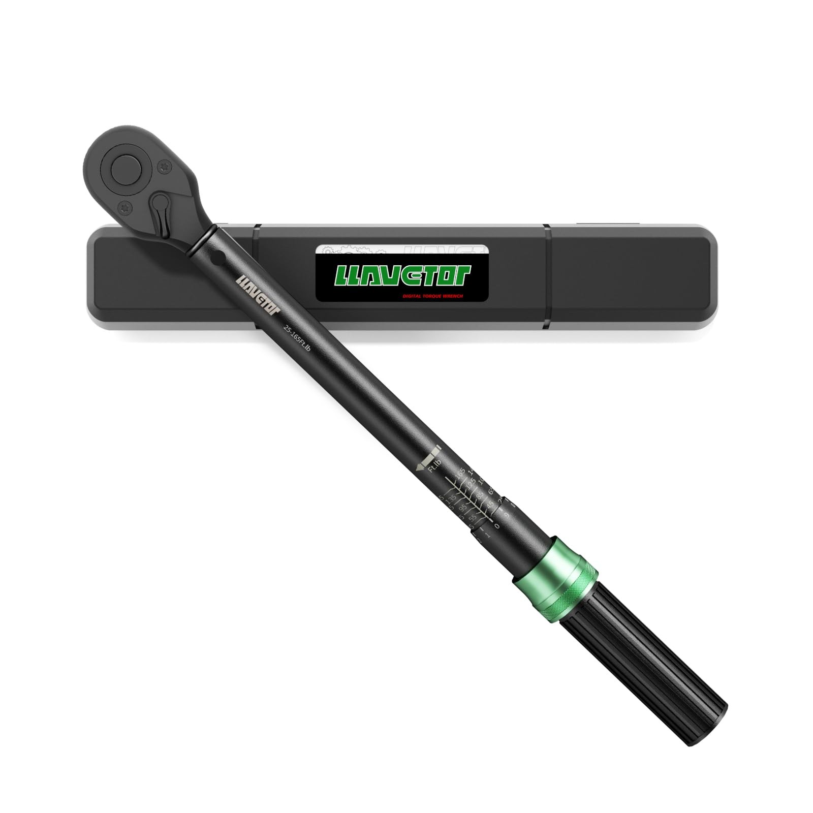 Best 1/2-Inch Drive Click Torque Wrench 25-165Ft.lb20-220N.m, 72-Tooth Wrenches