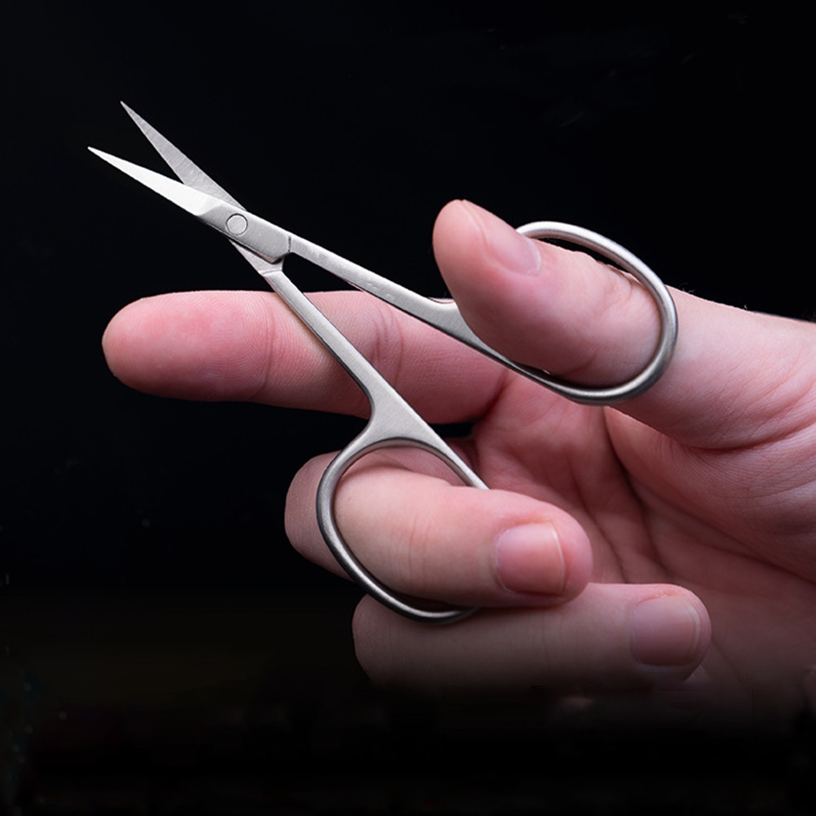 T10B01 Stainless Steel Sharp Edge Modeling Scissors For Model Stickers Tools
