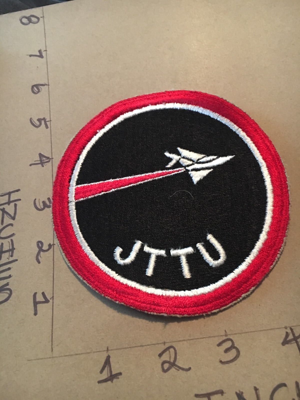 vintage US NAVY Jet Transitional Training Unit JTTU Patch 5/12/25