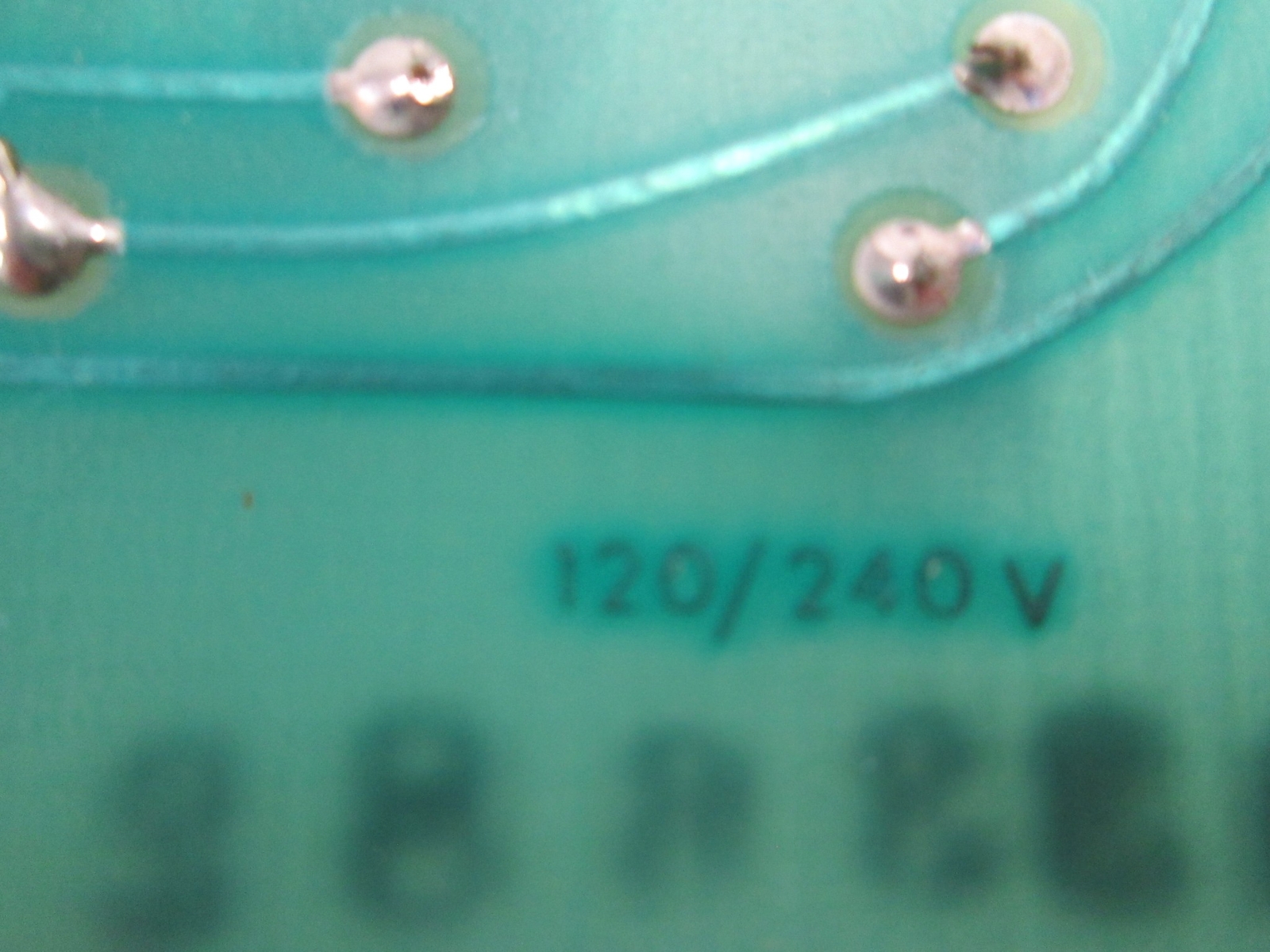 PCB, CN 204C. 120/240V, Used