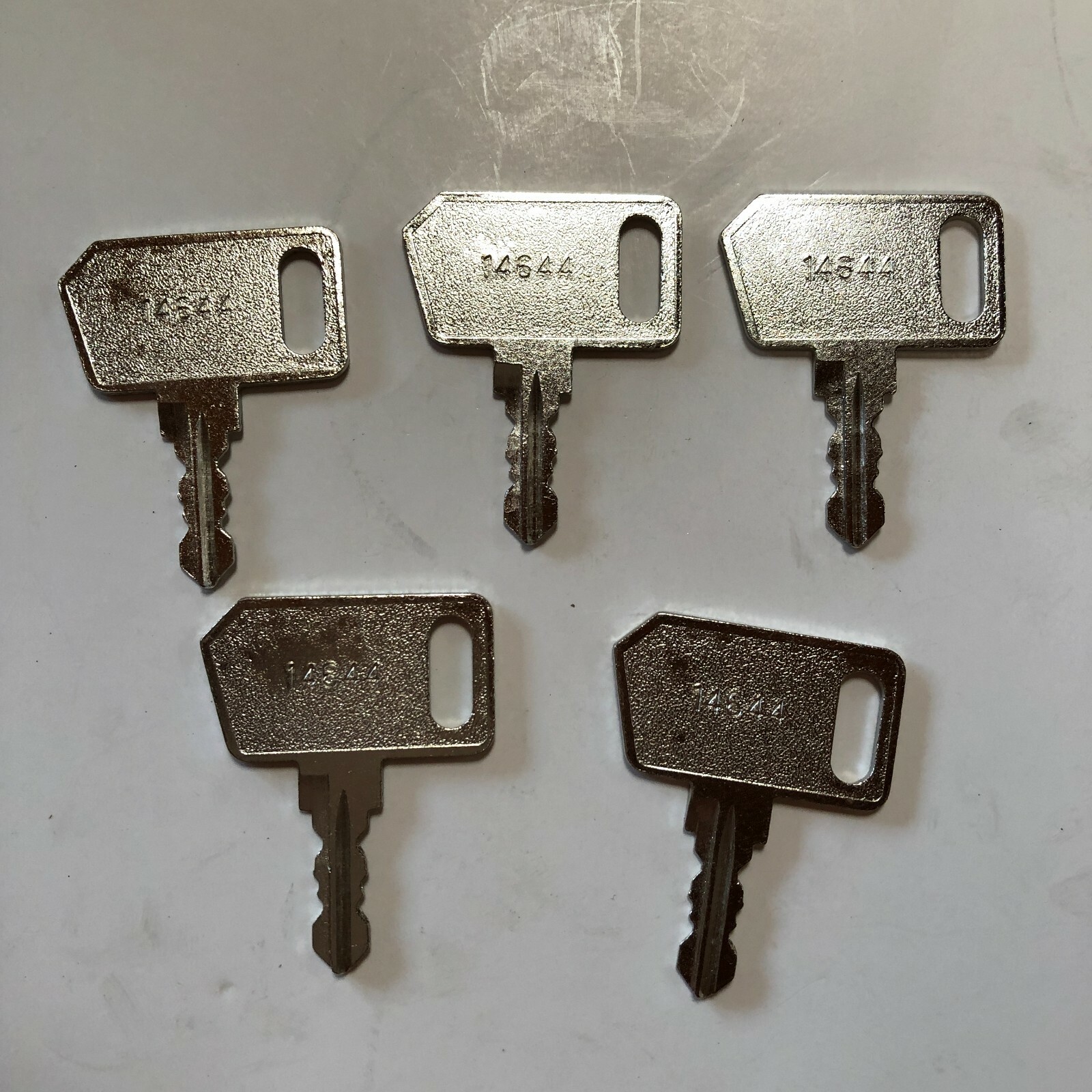 5X 14644  Key Hatz Yanmar Ignition Belle Premier XT Benford MBR71 Neiman IGNITIO